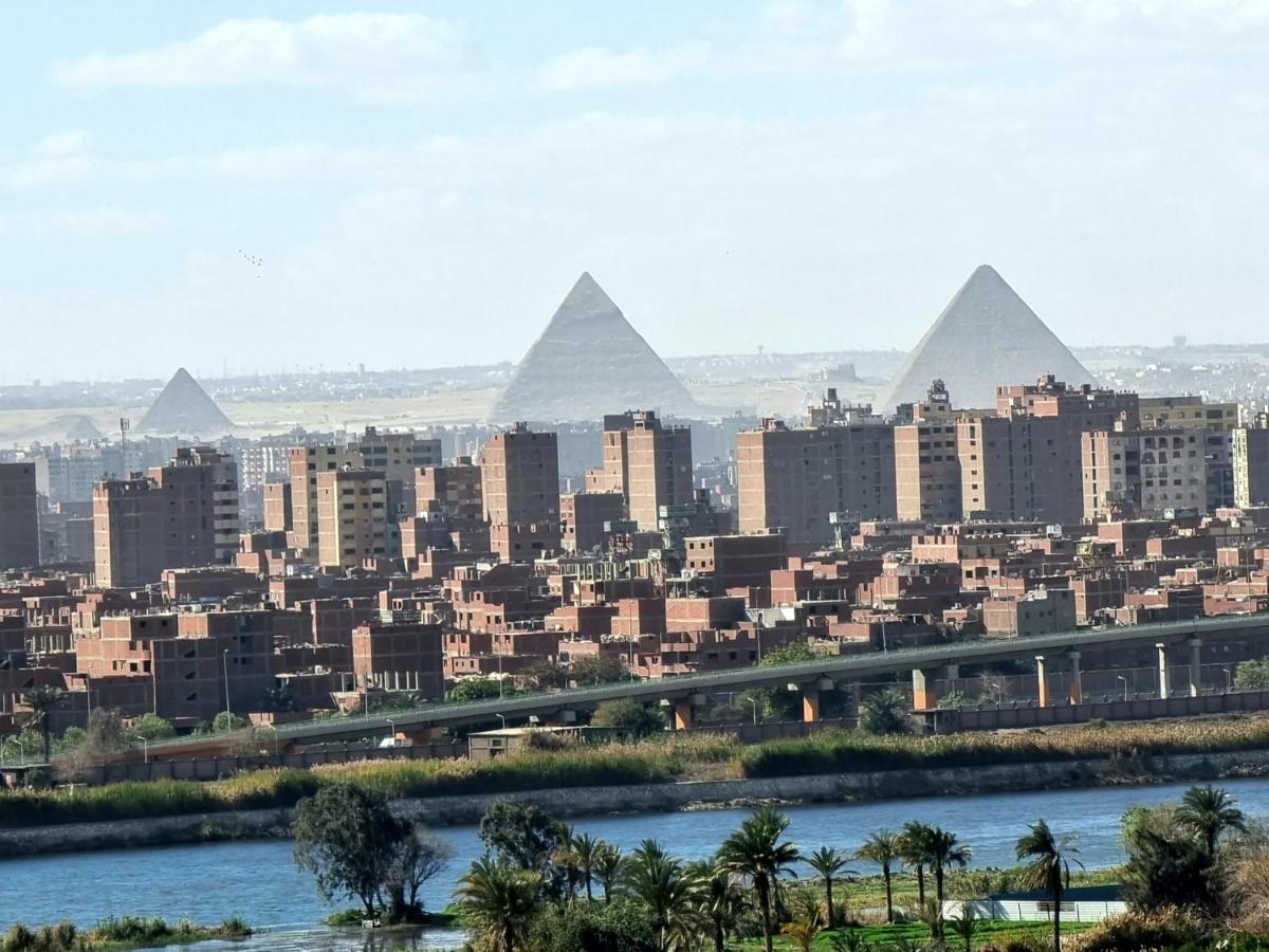 Amazing Nile View And Pyramids Apartment Káhira Exteriér fotografie